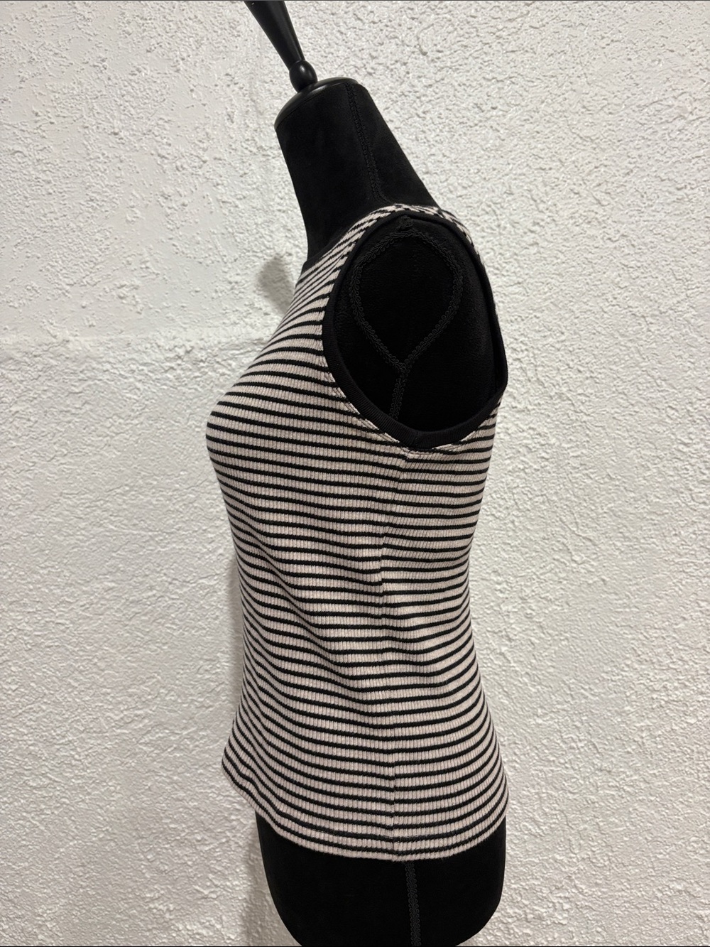 Lauren Ralph Lauren Striped Knit Tank Top Small Fisherman Coastal Preppy - Picture 7 of 7